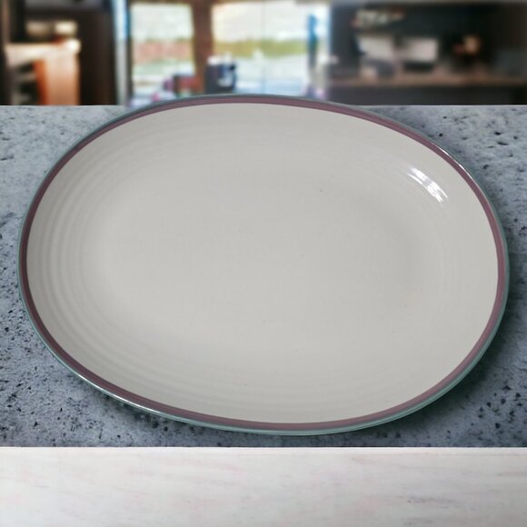 PFALTZGRAFF Vintage JUNIPER Large Serving Platter Stonewear - Picture 1 of 4